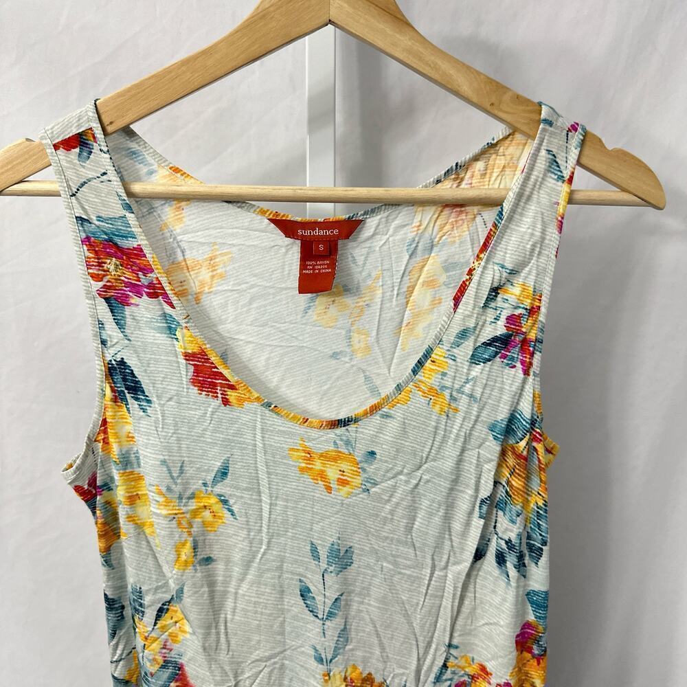 Sundance Neroli Maxi Dress Small Rayon Summer Floral Boho Cottagecore Bloomcore - Picture 5 of 10